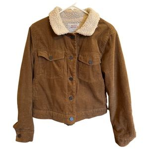 Corduroy Sherpa jacket